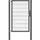 GAH Alberts Einzeltor 100 x 160 cm Anthrazit/Metall