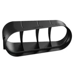 BORA EFBH15/1 Ecotube Bogen 15° flach horizontal inkl. Dichtungsmaterial (1Stk.)
