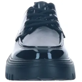 Artiker Damen Plateau Schnürschuhe für Damen, schwarz, 39 EU