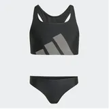 adidas Big Logo Kids Bikini Set Schwarz 164