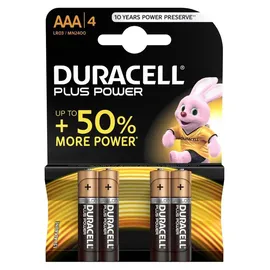 Duracell Plus Power AAA 4 St.