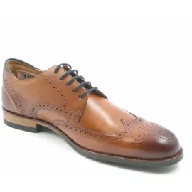 CLARKS Craft Arlo Limit Chaussures Brogue en Cuir Noir, Marron, 44,5 EU - braun, -