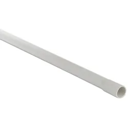Installationsrohr Kunststoff-Stangenrohr 16,0 x 13,4 mm starr 3 m lichtgrau