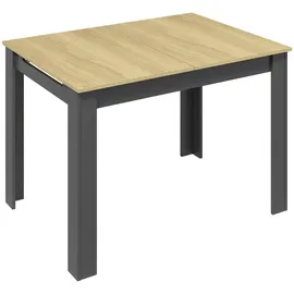 VCM Pesoli 120-160 x 76 x 90 cm braun