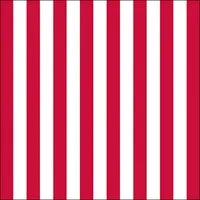 Ambiente Home Ambiente Servietten Lunch 33x33cm Stripes Red
