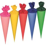 Heyda Schultüte Filzverschluss 70cm sort