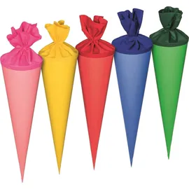 Heyda Schultüte Filzverschluss 70cm sort