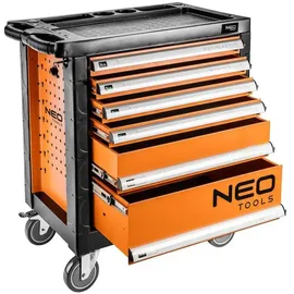 Neo Tools Werkstattwagen Stahl 126 tlg. mit Bestückung