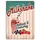 trendaffe Metallschild XL mit American Diner Classics - Milk Shake Motiv
