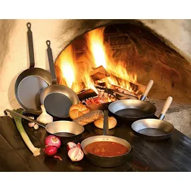 RIESS Holzknechtpfanne 20 cm Eisen blank