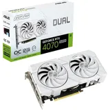 Asus Dual GeForce RTX 4070 SUPER EVO White OC Edition 12GB GDDR6X Gaming Grafikkarte (Nvidia RTX4070 SUPER DLSS 3, PCIe 4.0, 1x HDMI 2.1a, 3X DisplayPort 1.4a, DUAL-RTX4070S-O12G-EVO) + Indiana Jones