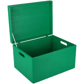 Creative Deco Aufbewahrungsbox XXL 40 x 30 x 24 cm 24-tlg. grün