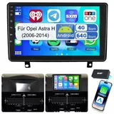 ESSGOO DAB+ 64GB CarPlay Android 15 Autoradio GPS NAVI Für Opel Astra H 06-14 Autoradio (Digitalradio (DAB), 4+64GB(optional), RDS, AM, FM, Carplay Android Auto Bluetooth EQ USB GPS Navi WIFI Touchscreen) schwarz