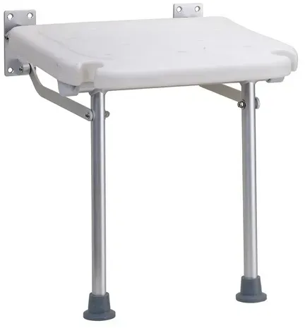 Bemeta Duschsitz Weiß/Chrom Aluminium 353125033