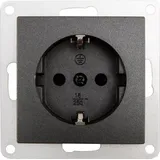 McPower FLAIR 250V~/16A, UP, Einsteckschutz, anthrazit matt