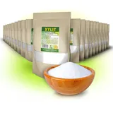 20kg Xylit Birkenzucker | 20x 1kg Beutel | 40% weniger Kalorien | zahnfreundlich