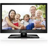 Lenco DVL-1962BK - 19 Zoll HD-LED Fernseher mit integriertem DVD-Player & Triple Tuner - 12 Volt Adapter - Schwarz - Flexibles Entertainment für zuhause und unterwegs.