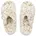 Damen-Camping-Hausschuhe Flip Flop Cross beige 40