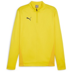 PUMA teamGOAL 1/4-Zip Trainings-Top Herren 07 - faster yellow/puma black/sport yellow L