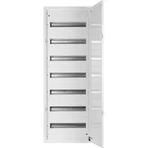Doktorvolt Verteilerkasten Aufputz Sicherungskasten aus Metall 126 Module 7-reihig IP30 1529