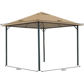 Quick Star Nizza 3 x 3 m beige