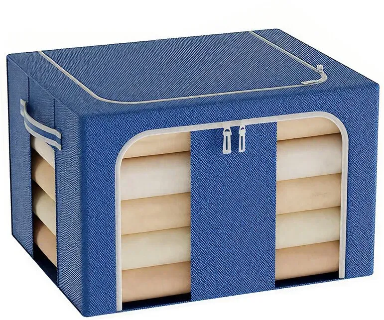 SNSP Oxford-Stoff faltbare Aufbewahrungsbox, groß, Cyan, 100 L x 1 Stück
