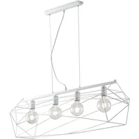 ECO-Light Luce Design Pendelleuchte Abraxas 1-flammig Weiß 29,5 cm