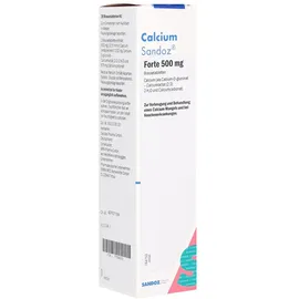 Sandoz Calcium Sandoz forte 500 mg Brausetabletten