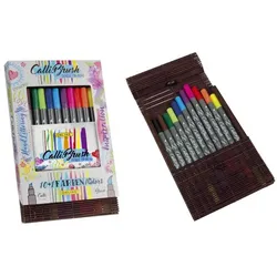 Online Faserschreiber Calli.BrushPen im Bambus Etui 4014421190451 Online 11 Stück