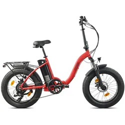 LLobe Terrain E-Faltbike 20" rot