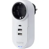 sygonix USB LADEADAPTER DREHBAR, 2 USB, 1 Type C