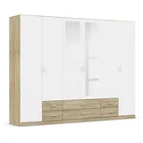 Rauch Schrank Garderobe Wäscheschrank GAMMA in 3 Breiten«, viel Stauraum mit 6 Schubladen, mit Spiegel TOPSELLER MADE IN GERMANY