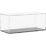 vidaXL Vitrine, Schaukasten Staubschutz, Sammlervitrine für Sammlerstücke Spielzeug Figuren, Ausstellungsbox Acrylbox, Transparent Acryl