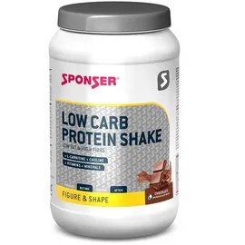 Sponser Sport Food Sponser Low Carb Protein Shake, 550g Dose, Chocolate