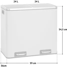 Svita TM2X24 48 l Silber