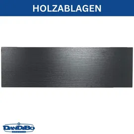 DanDiBo Ambiente Wandregal 90 x 75 x 20 cm Schwarz