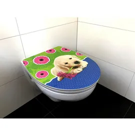 ADOB WC-Sitz »Puppy«, Absenkautomatik, - bunt