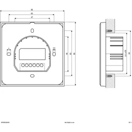 EVN Lichttechnik WPMRGBWW Funk-Wandpanel