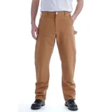 CARHARTT Arbeitshose Duck Double Front Logger Pant B01 - carhartt® brown - W44/L30