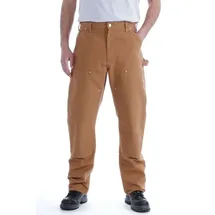CARHARTT Arbeitshose Duck Double Front Logger Pant B01 - carhartt® brown - W44/L30