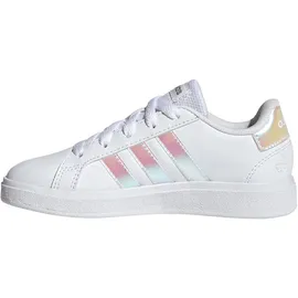 Adidas Grand Court Lifestyle Lace Tennis Cloud White / Iridescent / Cloud White 34