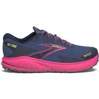 Brooks Divide 5 GTX Damen Grey Blue/Pink/Lime 38,5