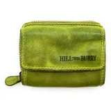 Hill Burry Mini Geldbörse Unisex Damen Herren grün
