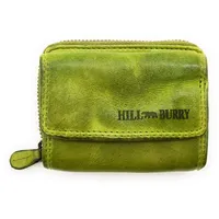 Hill Burry Mini Geldbörse Unisex Damen Herren grün
