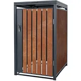 ML-Design Mülltonnenbox 1er 68 x 80 x 116,3 cm anthrazit
