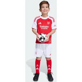 adidas FC Arsenal 25/26 Kids, Mini-Heimausrüstung - Better Scarlet / White - 92