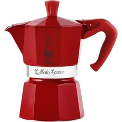 Bialetti Moka Express - Winter Wonderland Kollektion - rot - Aluminum - für 3 Tassen