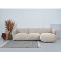 Andas Ecksofa »Ostrup«, schlichtes modernes Design, in verschiedenen Farben, beige