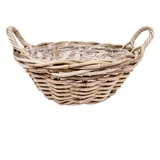 Pflanzschale Pedro Rattankorb Schale Blumenkorb Weidenkorb Weide Korb Rattan Ø40cm