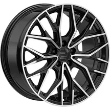 2DRV 2DRV, WH37, 8,5x19 ET26 5x112 66,6, schwarz hochglanzpoliert